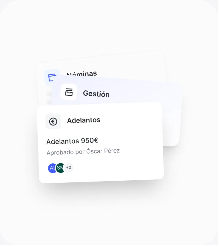 Nóminas preparadas para la gestoría en Sesame HR