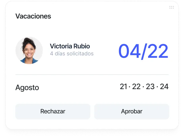 Vacaciones y Ausencias en Sesame HR