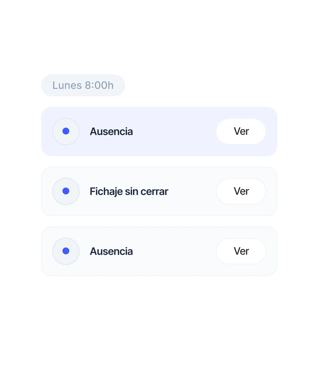 Tarea programada de los lunes a las 8:00