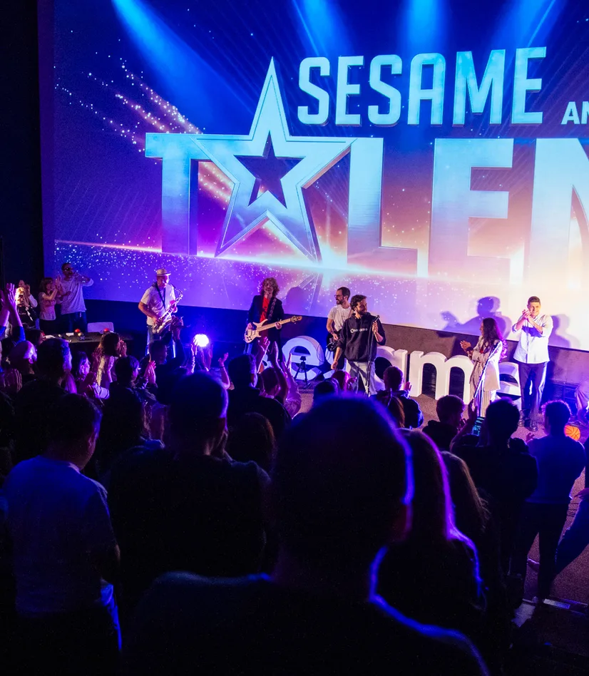 El equipo de Sesame HR en el escenario de Sesame Talent