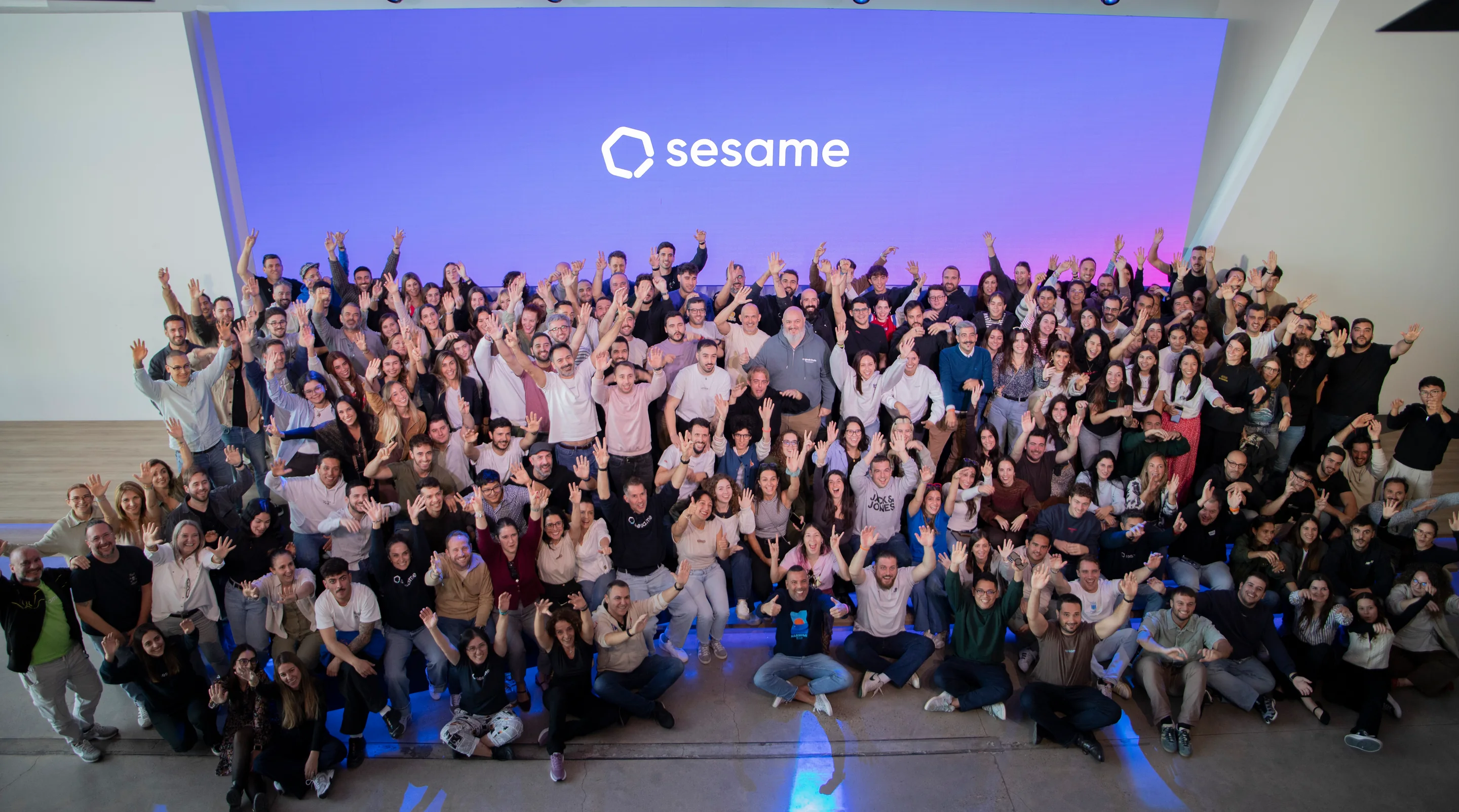El equipo de Sesame HR al completo