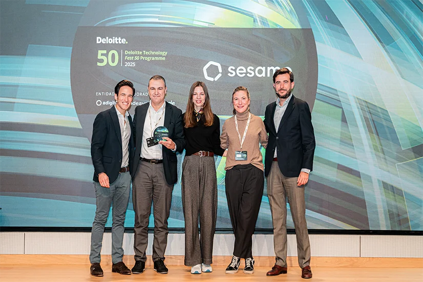 Sesame HR, premiada en el Deloitte Technology Fast 50 como una de las empresas tecnológicas con mayor crecimiento en España